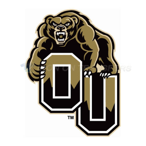 Oakland Golden Grizzlies Logo T-shirts Iron On Transfers N5732 - Click Image to Close
